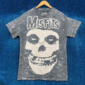 Misfits Big Face Crimson Ghost Fiend Horror Punk Band Tee M